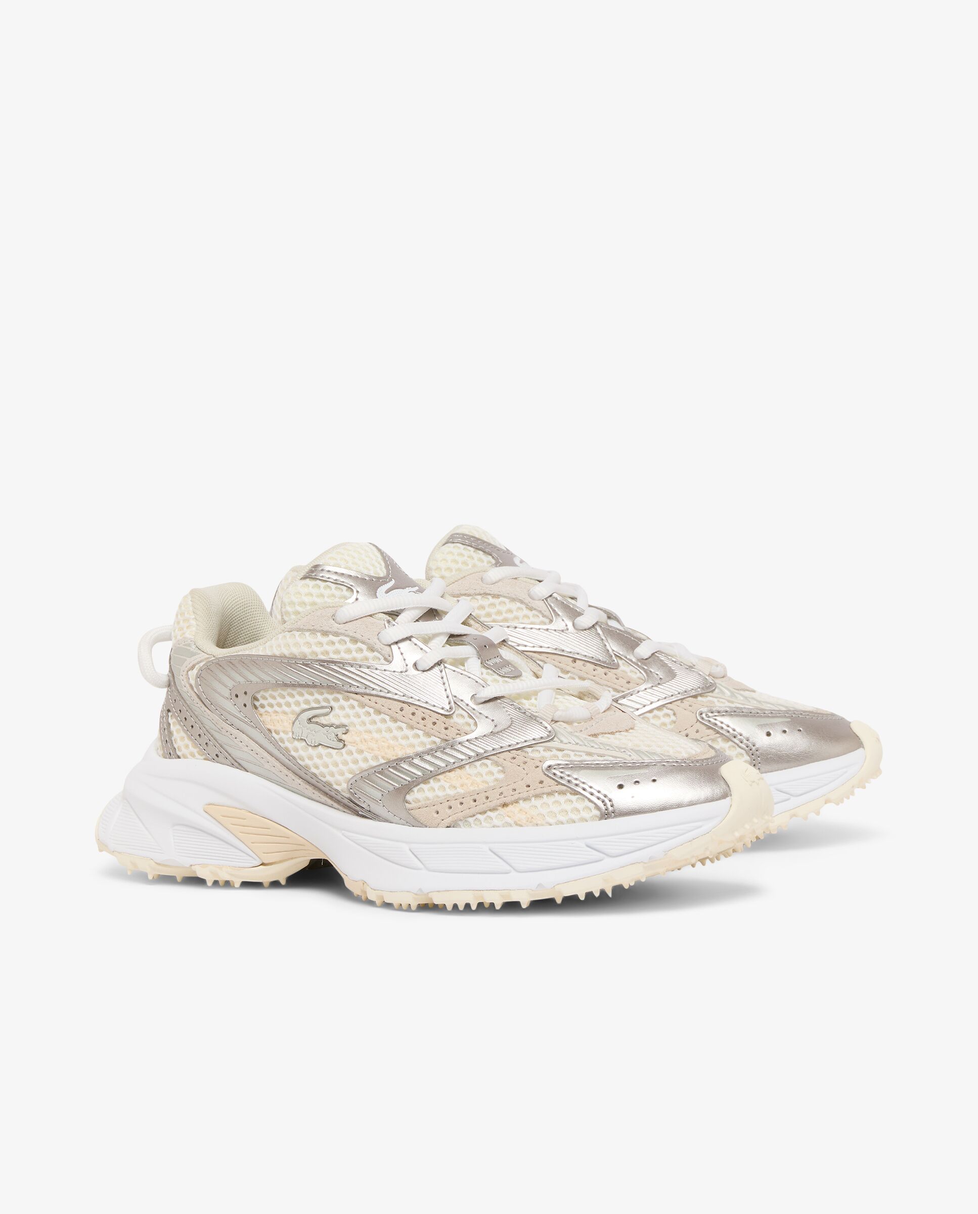 Zapatillas de mujer neo shot en blanco - Lacoste - Rojo Rojo-3