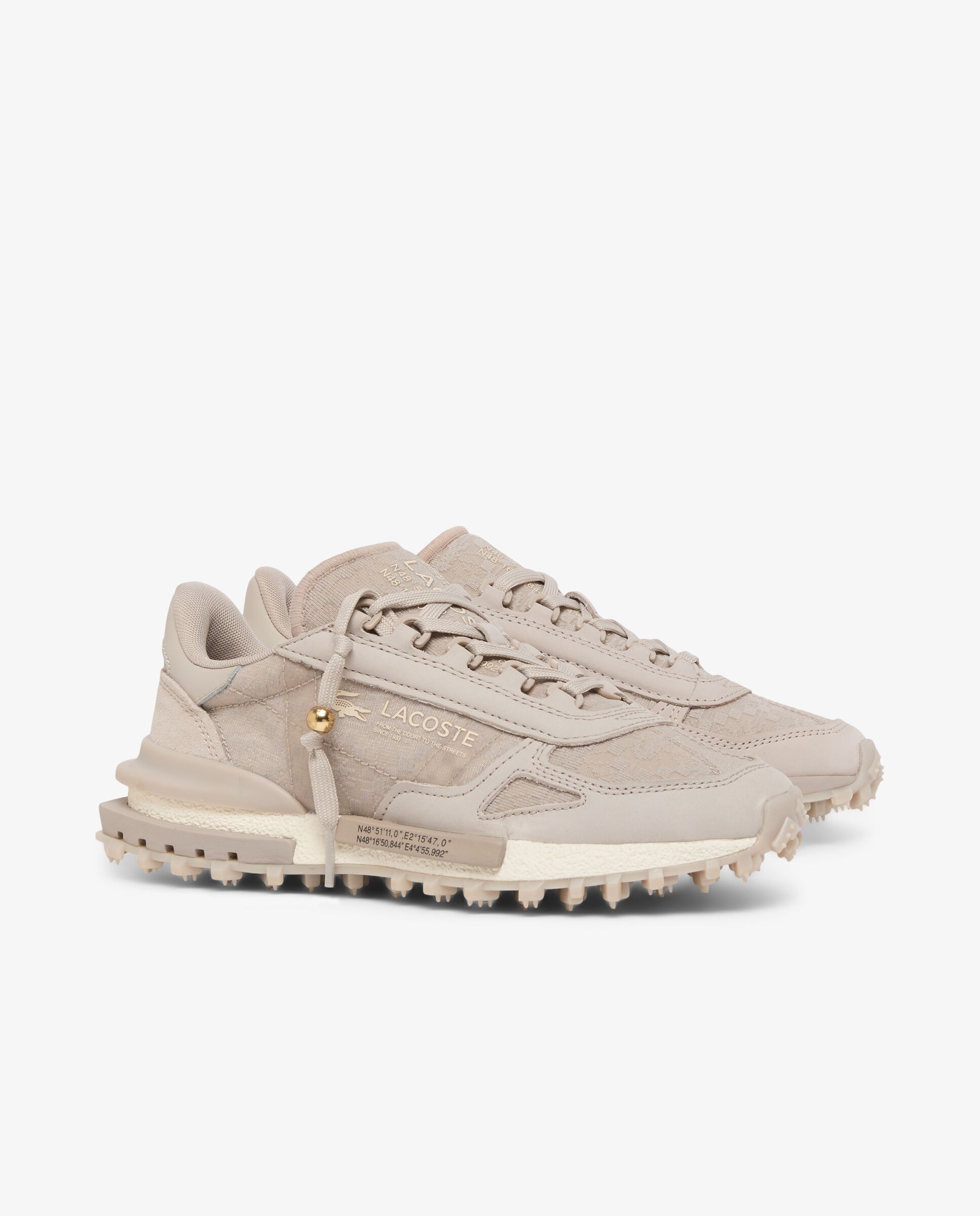 Zapatillas Elite Active de mujer - Lacoste - Gris Gris-3