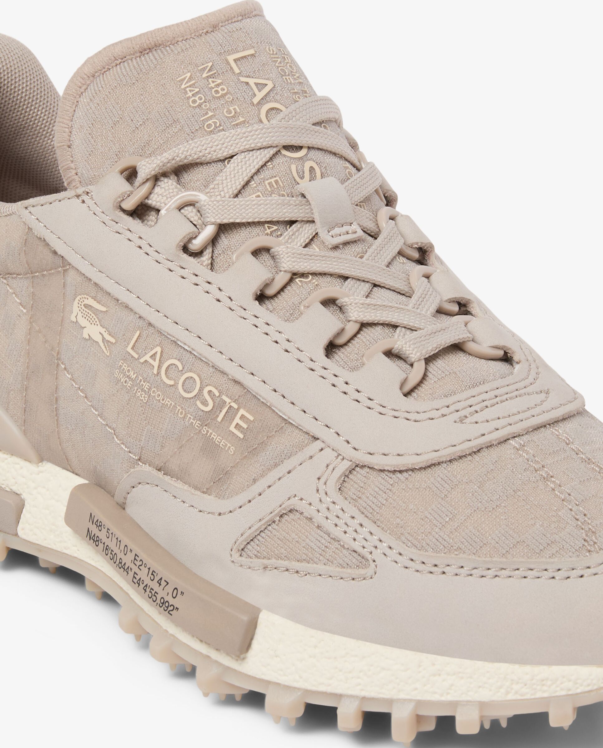 Zapatillas Elite Active de mujer - Lacoste - Gris Gris-4