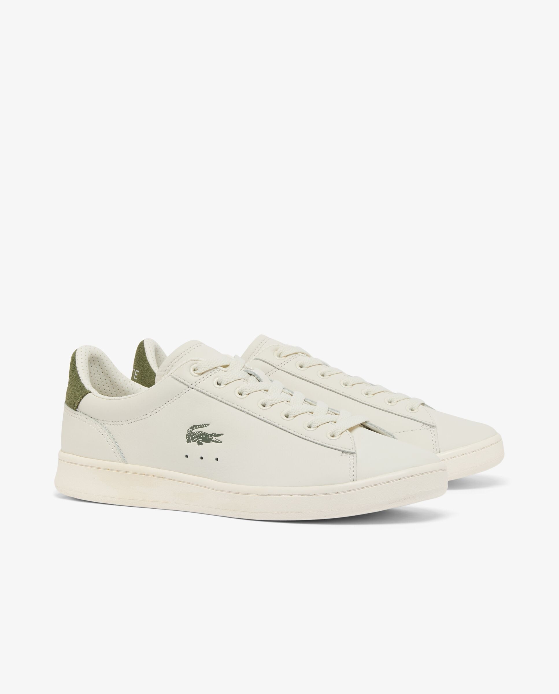 Imagen 3 de Zapatillas de hombre carnaby set de piel en blanco - Lacoste - Beige Beige