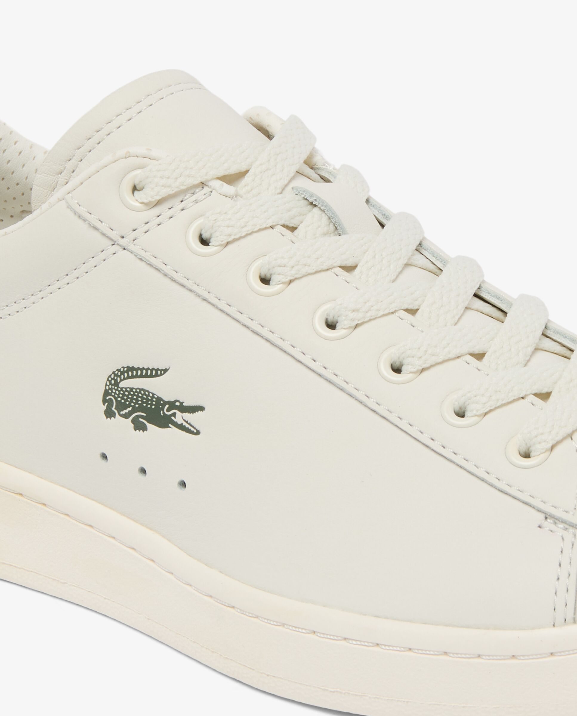 Imagen 4 de Zapatillas de hombre carnaby set de piel en blanco - Lacoste - Beige Beige