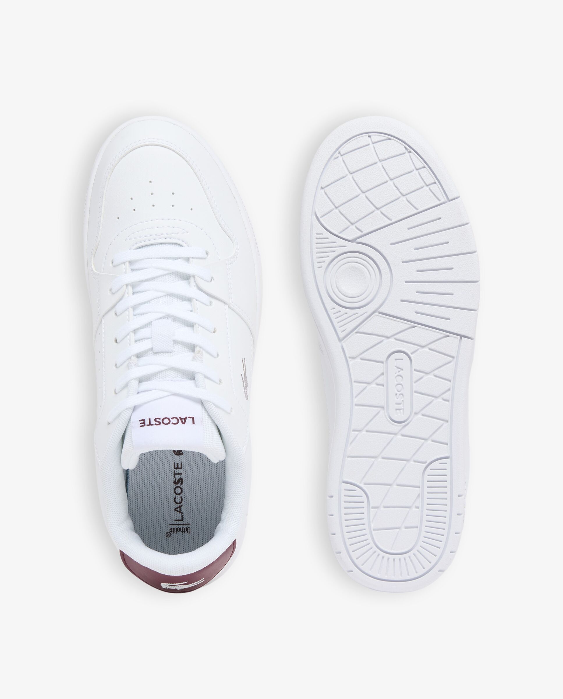 Zapatillas juveniles court ace - Lacoste - Blanco Blanco-3