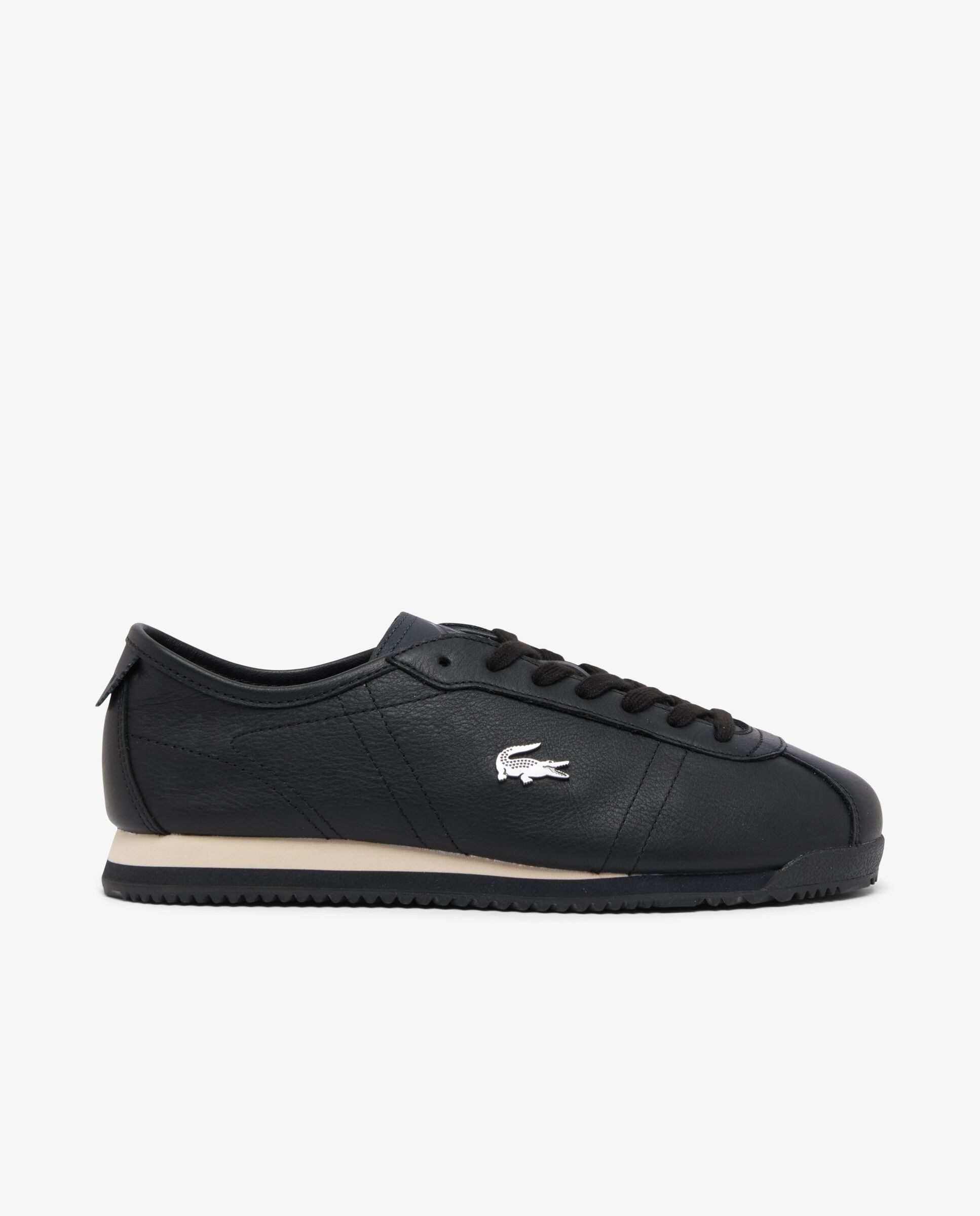 Imagen 0 de Zapatillas club-low de piel de hombre en negro Negro