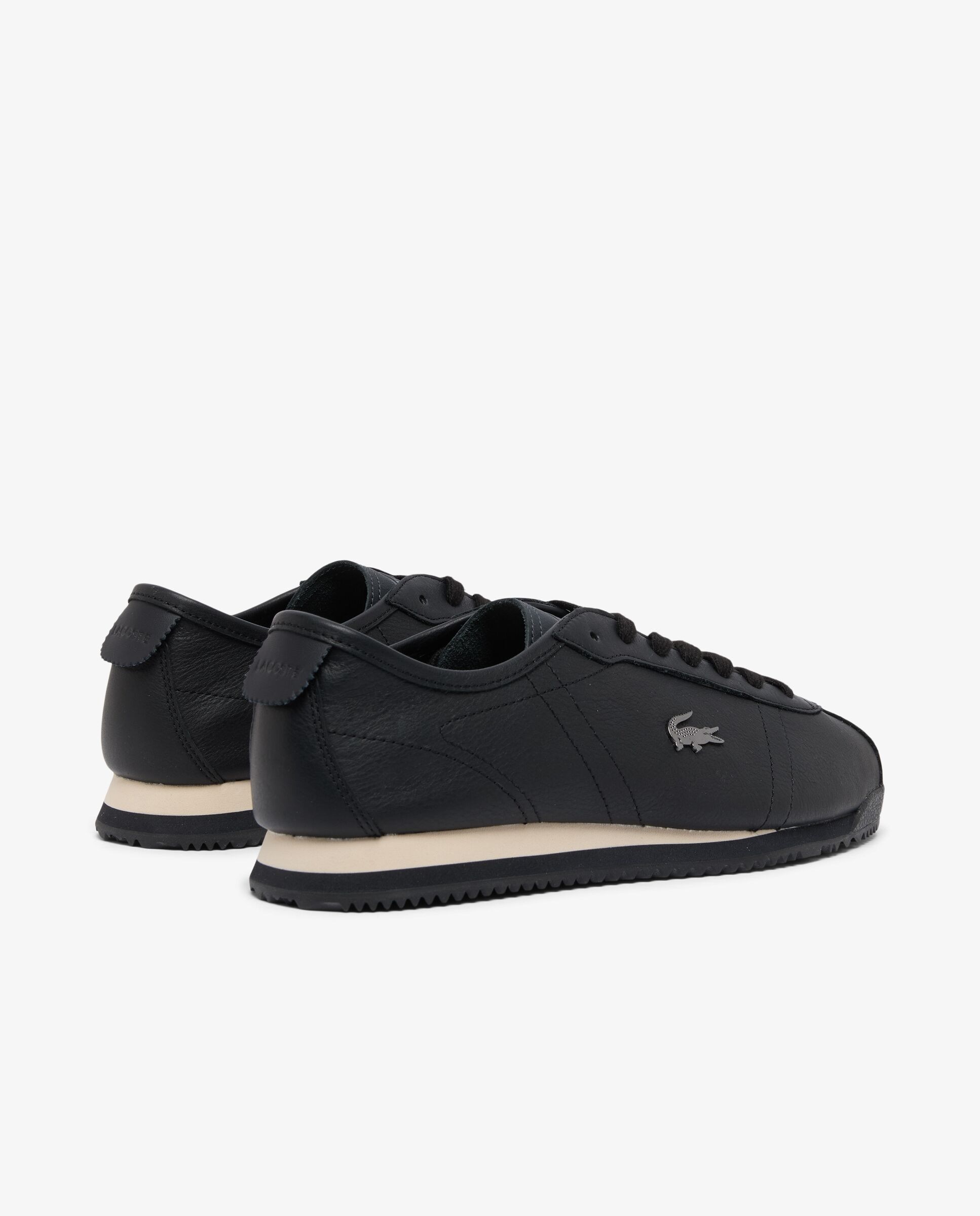 Zapatillas club-low de piel de hombre en - Lacoste - Negro Negro-6