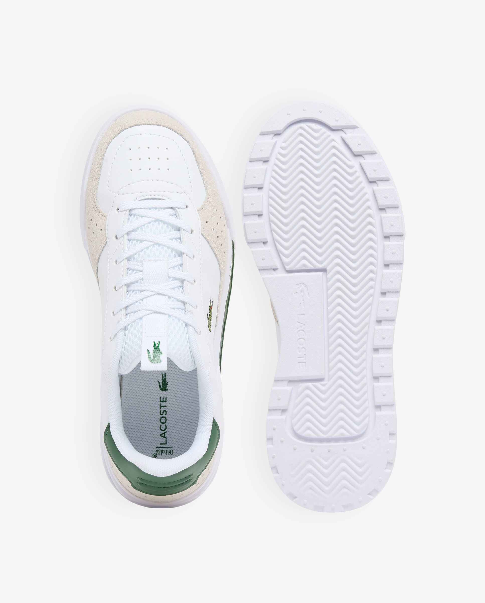 Zapatillas juveniles slam break - Lacoste - Blanco Blanco-3