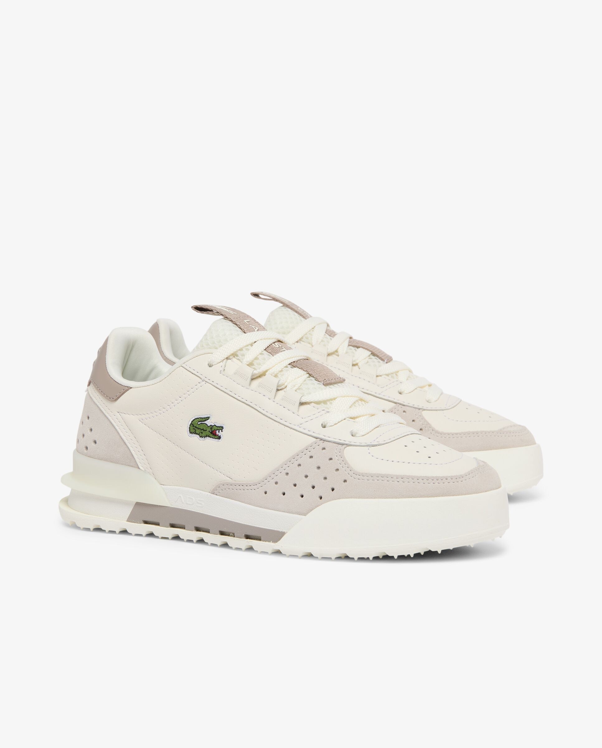 Zapatillas slam break de piel de mujer en - Lacoste - Blanco Blanco-3