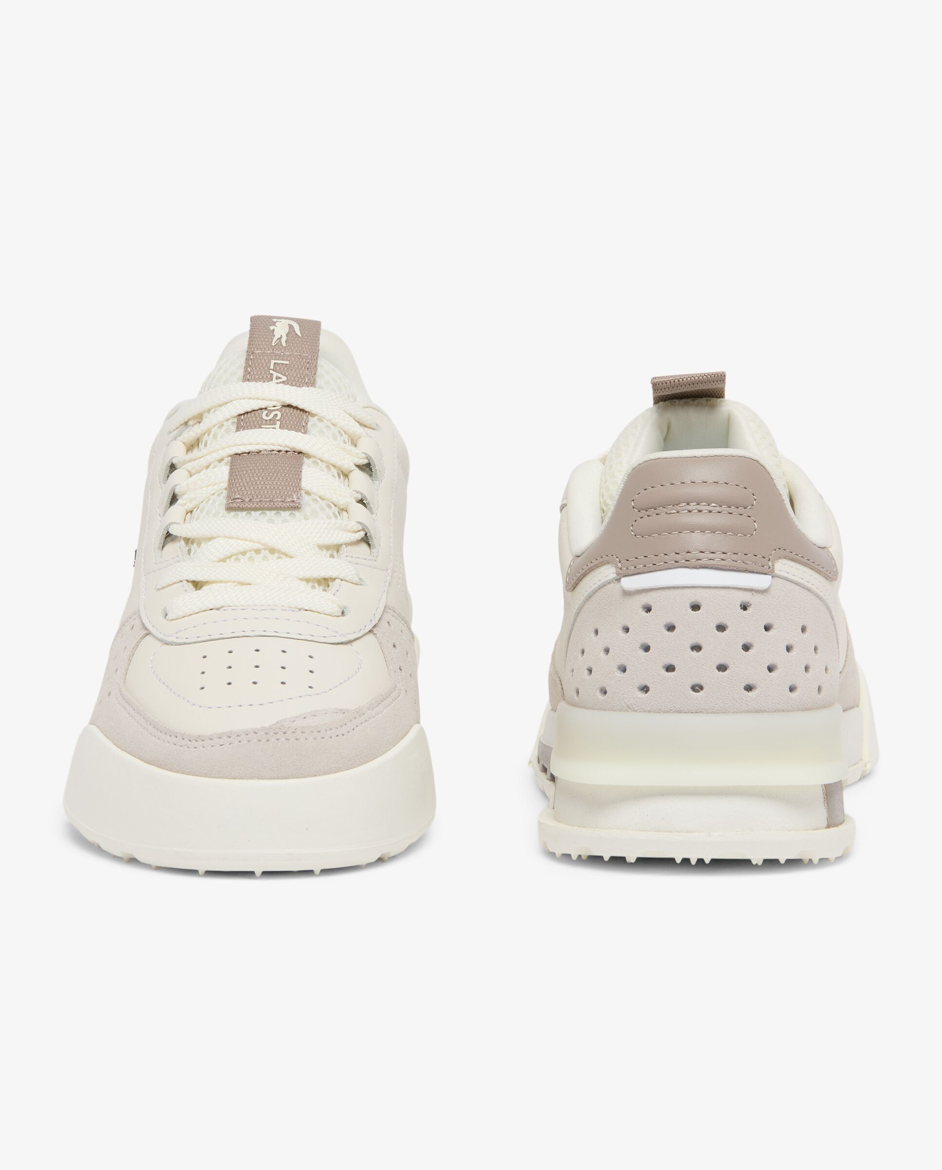 Zapatillas slam break de piel de mujer en - Lacoste - Blanco Blanco-5
