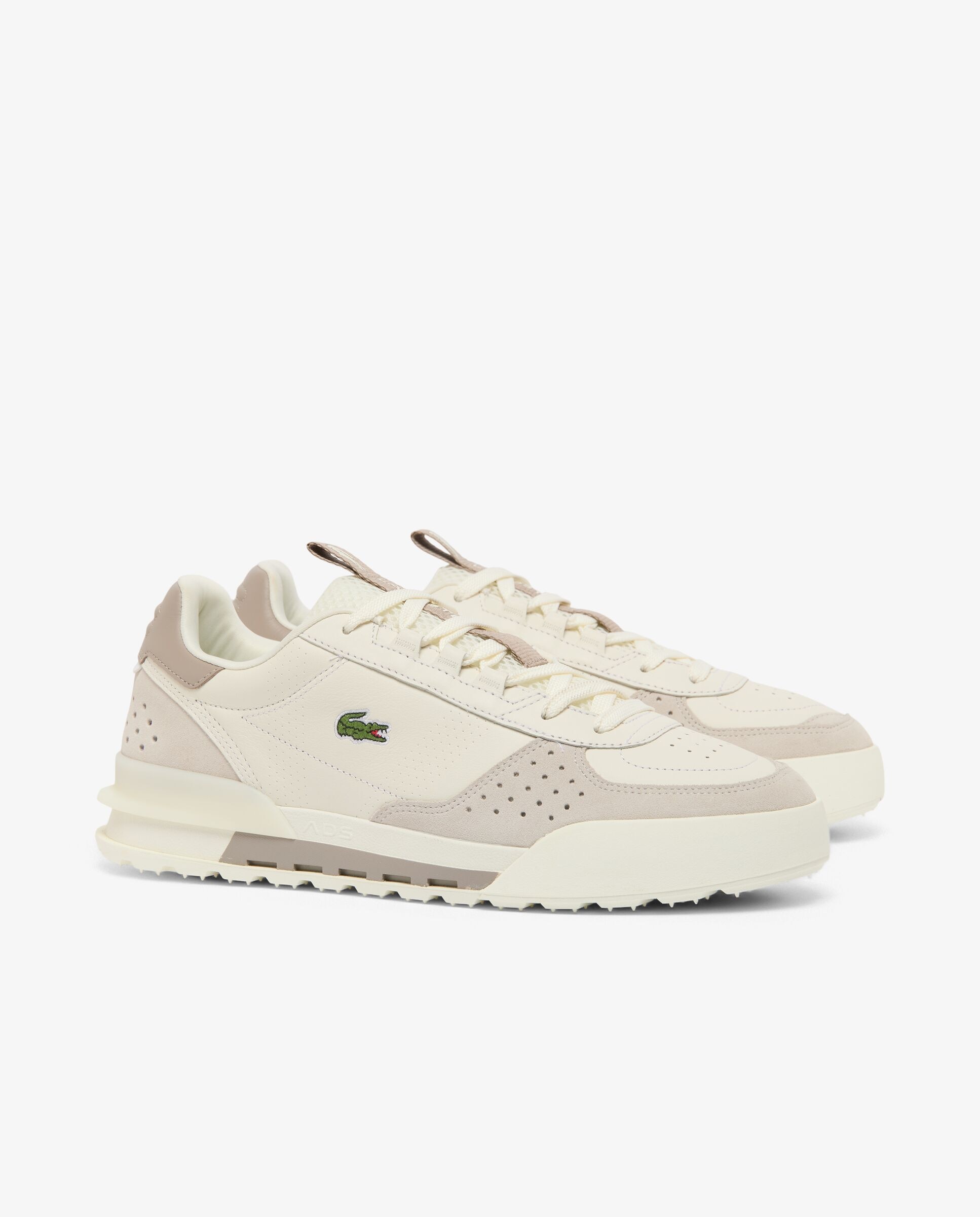 Zapatillas slam break de piel de hombre en - Lacoste - Blanco Blanco-3