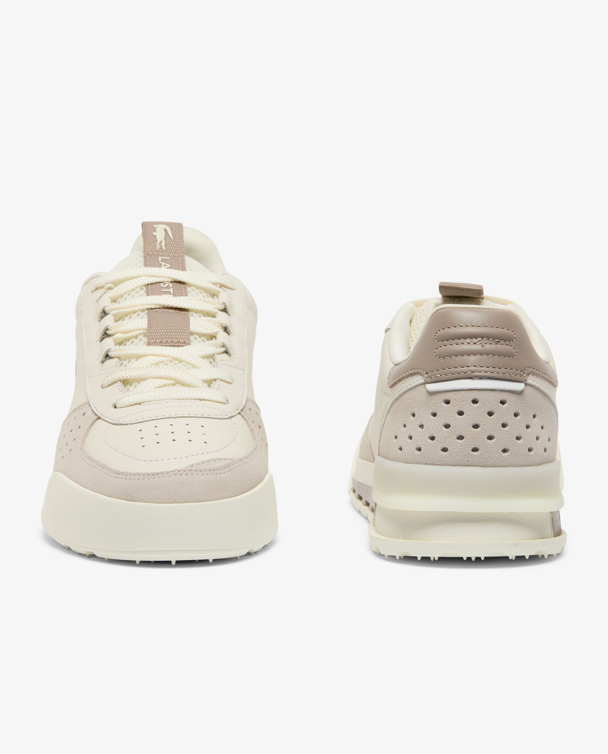 Zapatillas slam break de piel de hombre en - Lacoste - Blanco Blanco-5