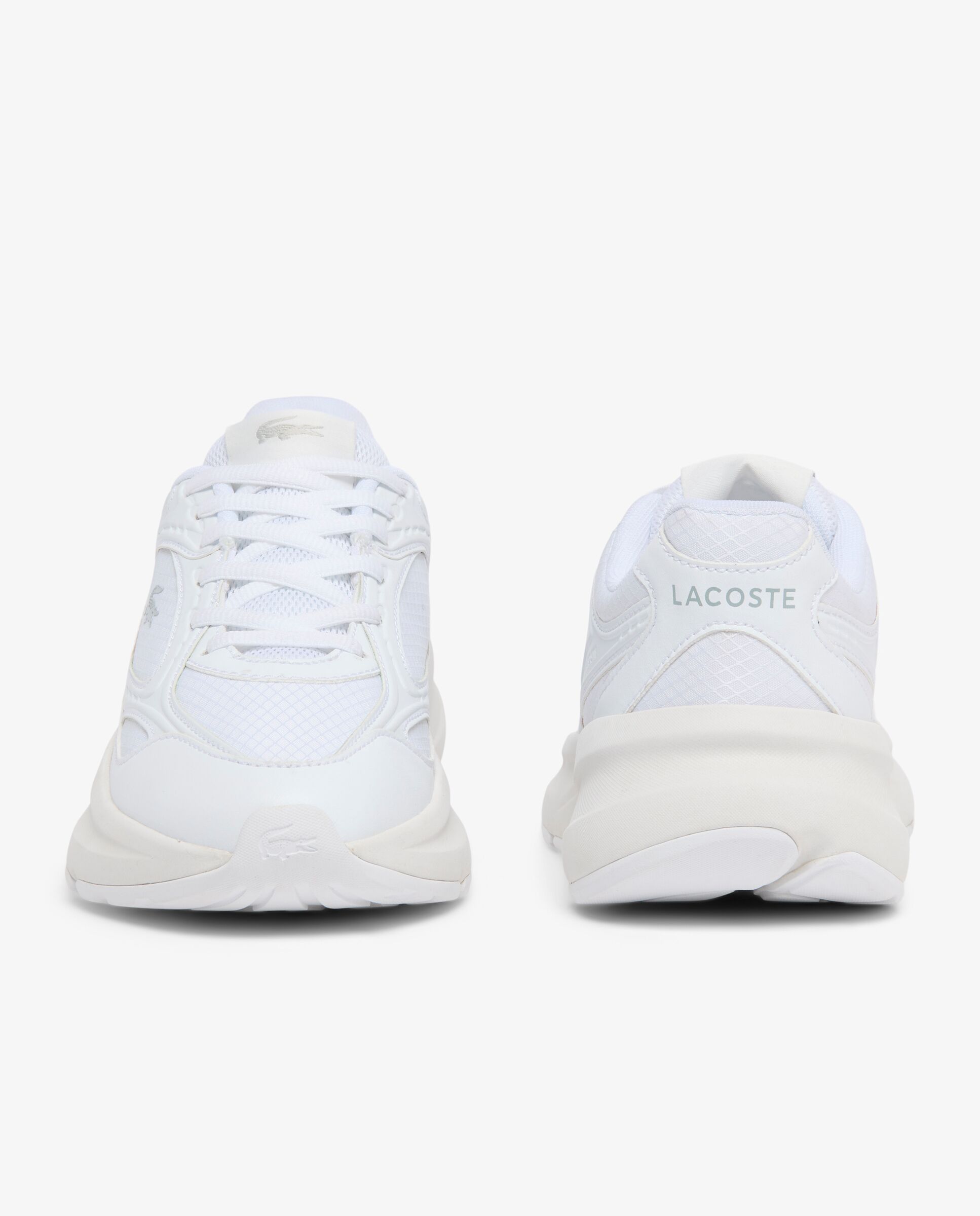 Zapatillas run set evo de piel de mujer en - Lacoste - Blanco Blanco-5