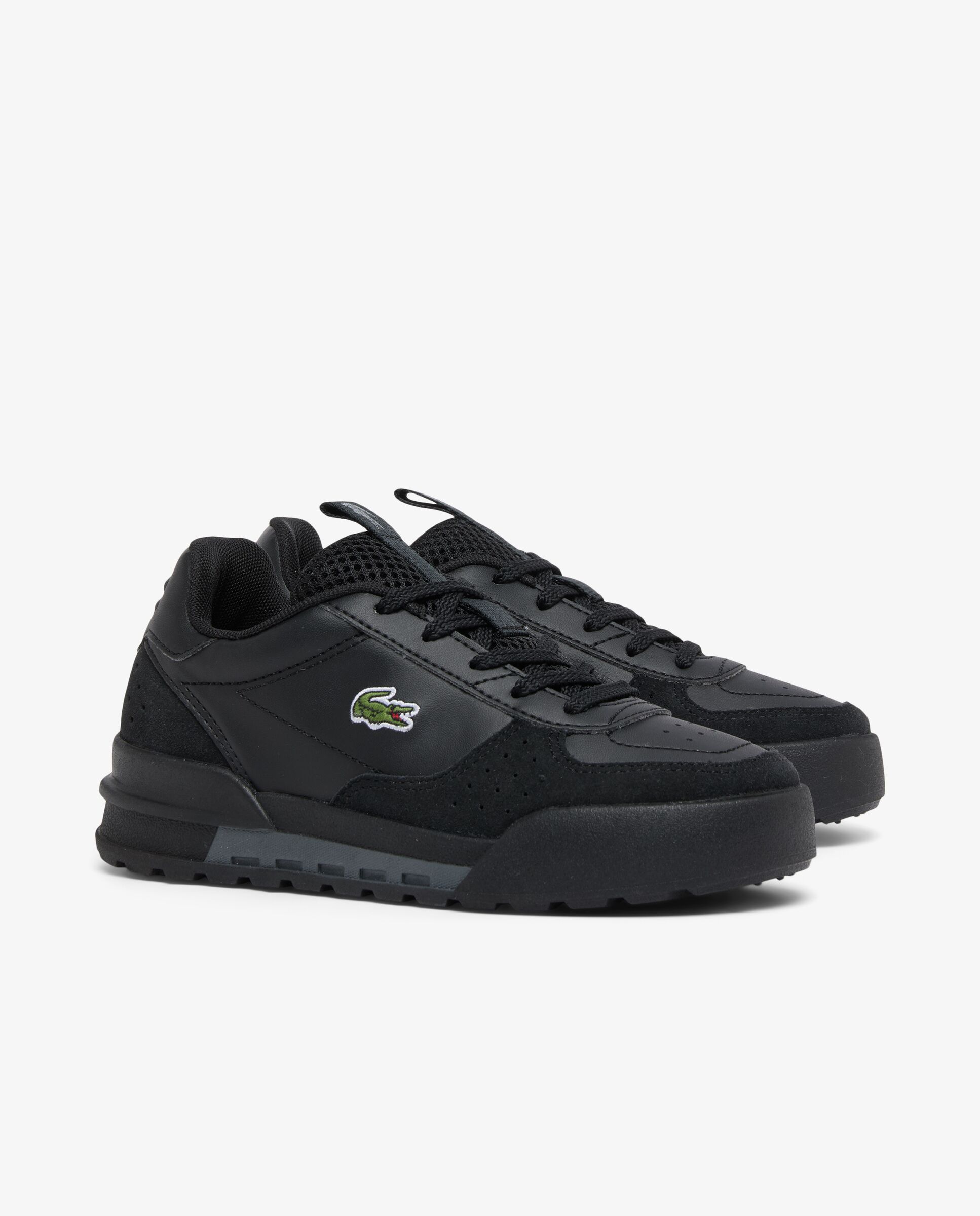 Zapatillas unisex slam break infantiles en blanco - Lacoste - Negro Negro-2