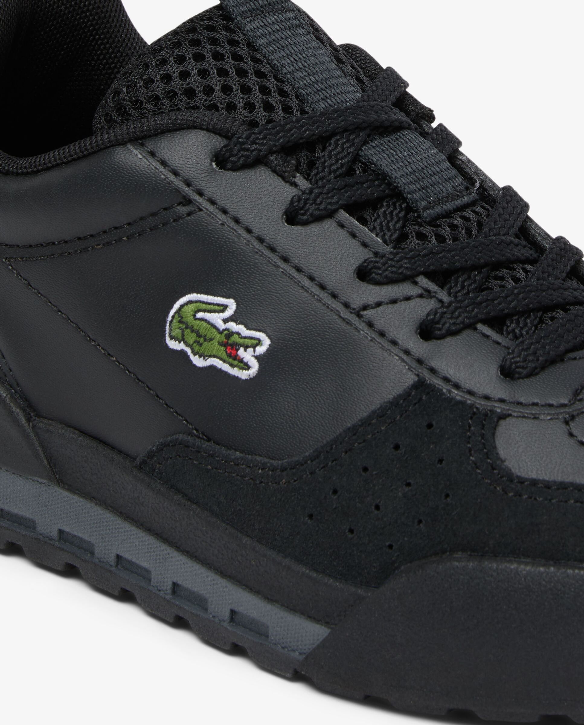 Zapatillas unisex slam break infantiles en blanco - Lacoste - Negro Negro-4