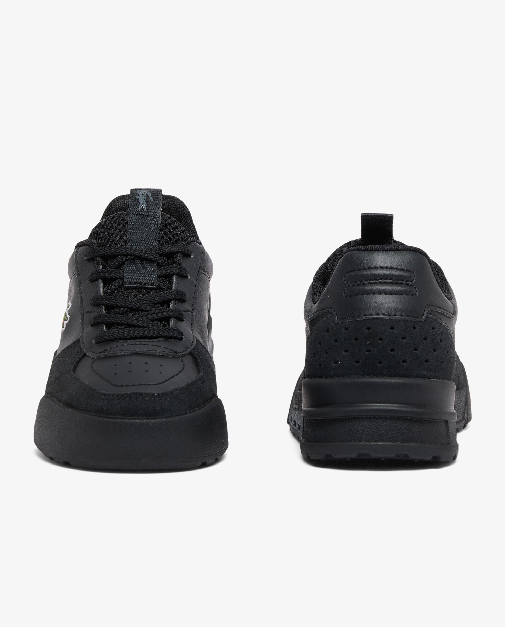 Zapatillas unisex slam break infantiles en blanco - Lacoste - Negro Negro-5