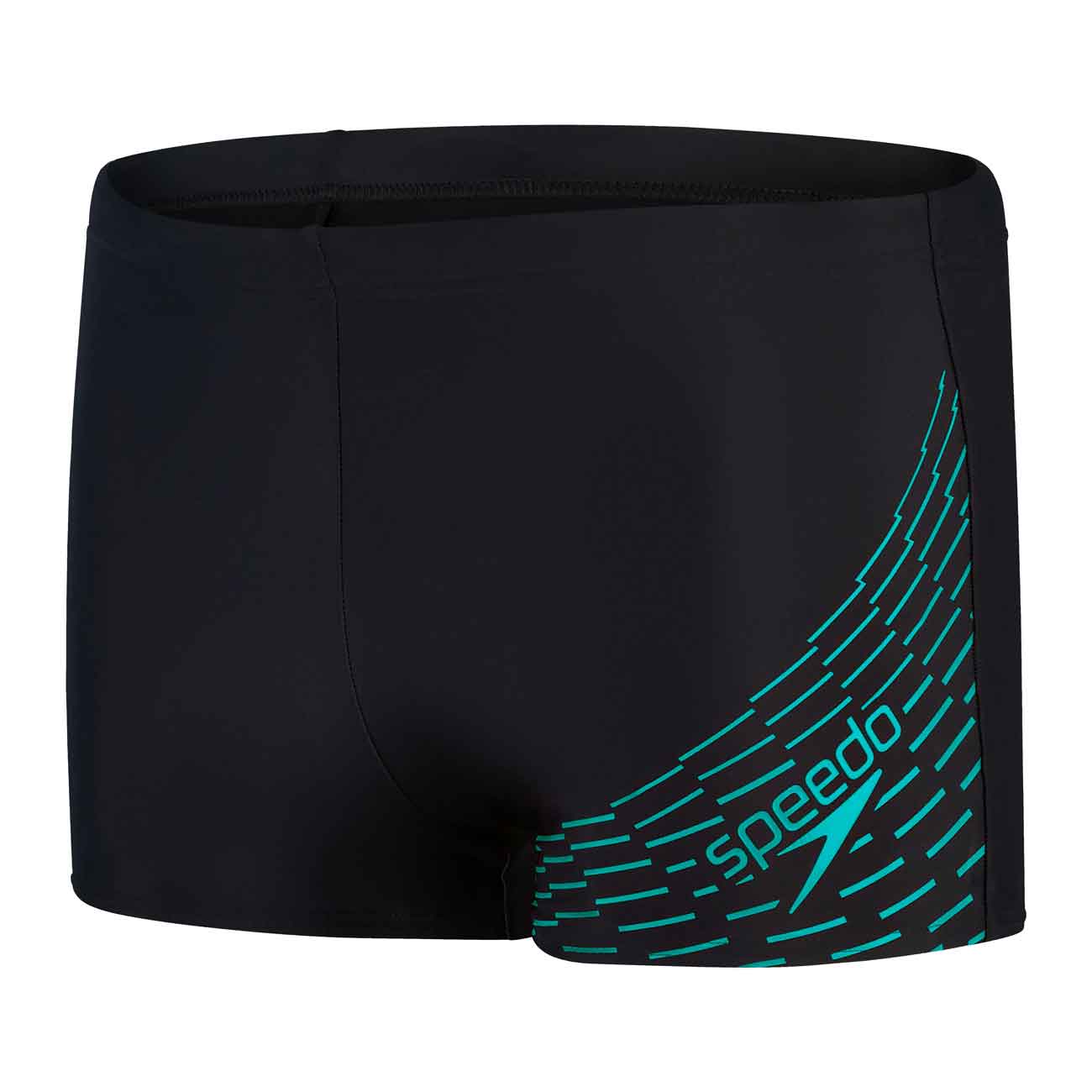 Costume Da Bagno Speedo Medley Logo Bambino | Aquashort Navy Green Resistente Al Cloro - Foto 6