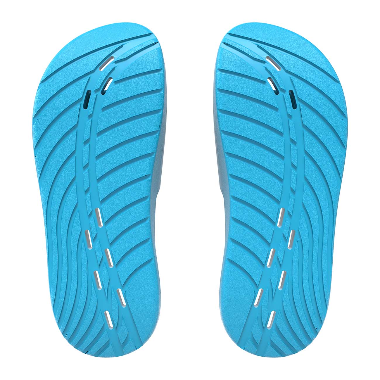 Chanclas de niños Slide Speedo - Azul celeste Azul celeste-2