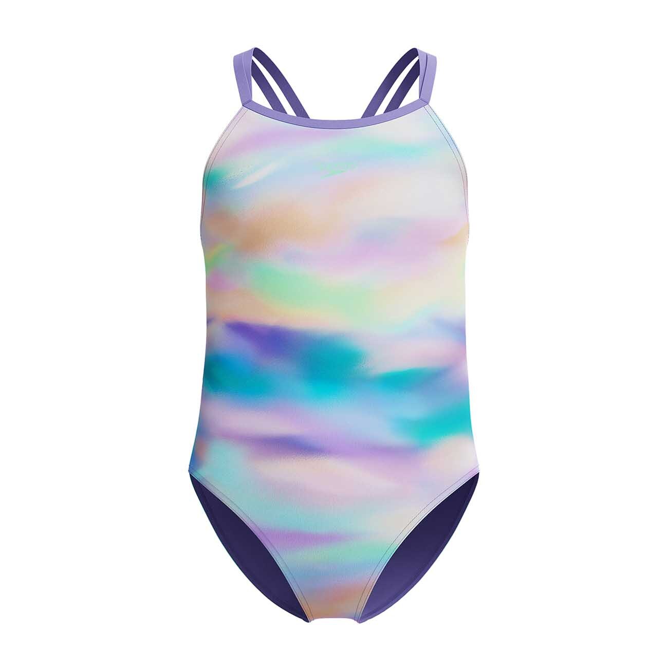 Bañador de natación para niños Printed Pulseback Speedo - Rosa Rosa-1