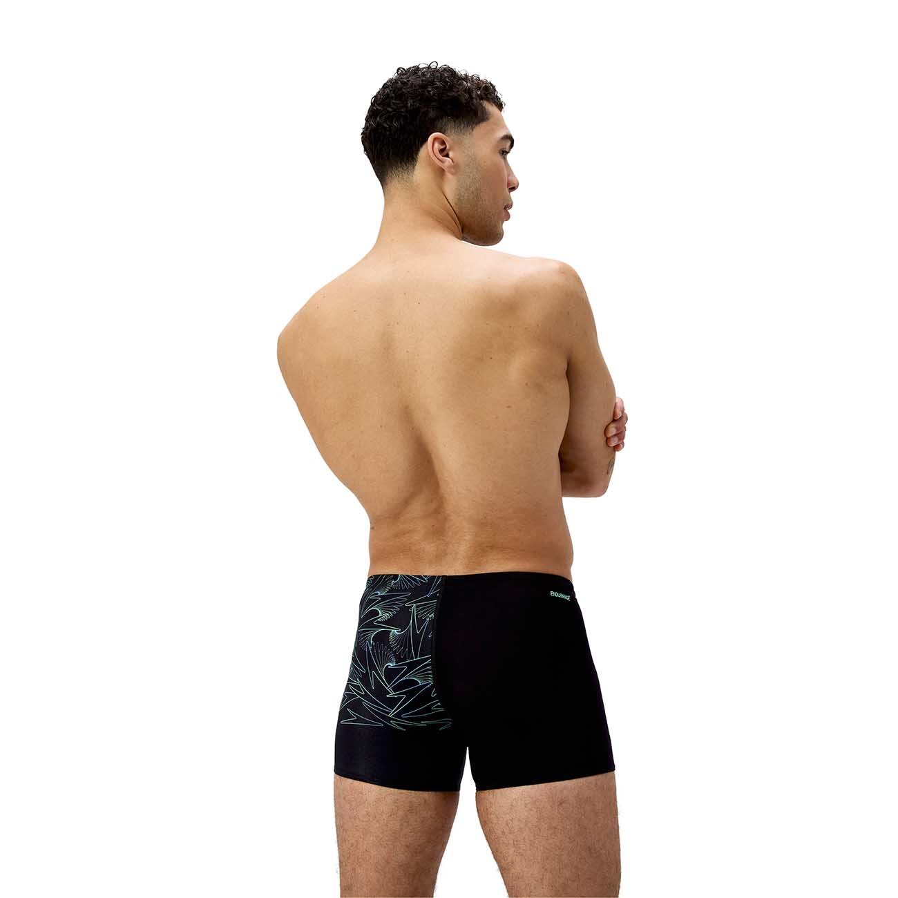 Bañador de natación para hombre Hyperboom V-Cut Aquashort Speedo - Negro Negro-2