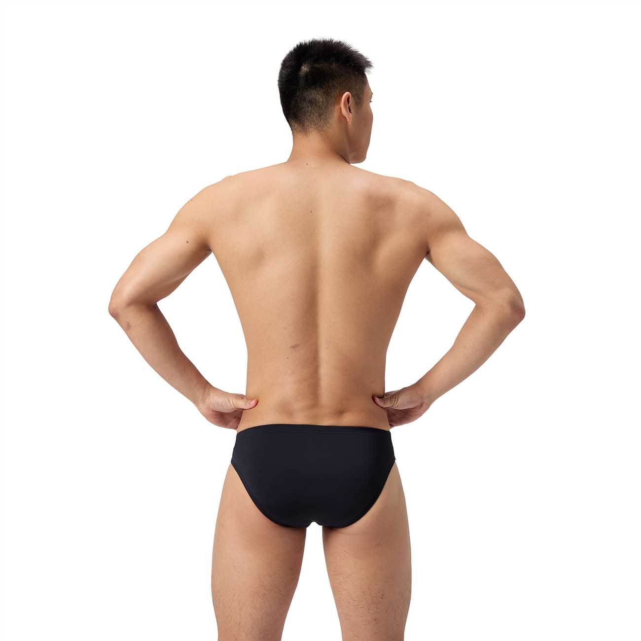 Bañador de natación para hombre Solid Brief Speedo - Negro Negro-2