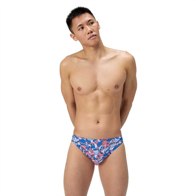 Imagen 0 de Bañador de natación para hombre ML Printed Brief Speedo