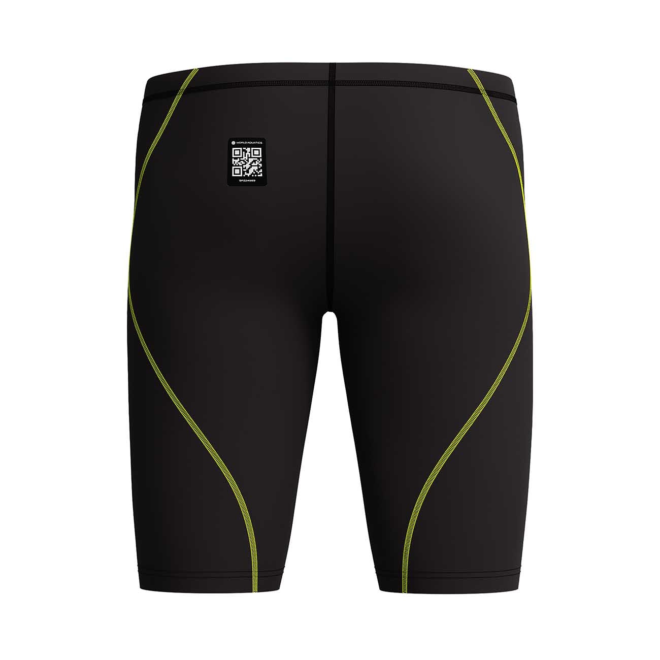 Bañador de natación niño Fastskin HyperSpark Solid Jammer Speedo - Negro Negro-3
