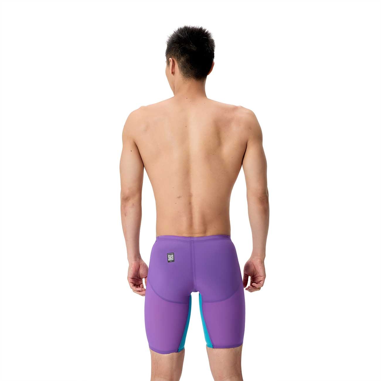 Bañador de natación para hombre Fastskin a medio muslo LZR Pure Valor 2.0 Speedo - Rosa Rosa-3