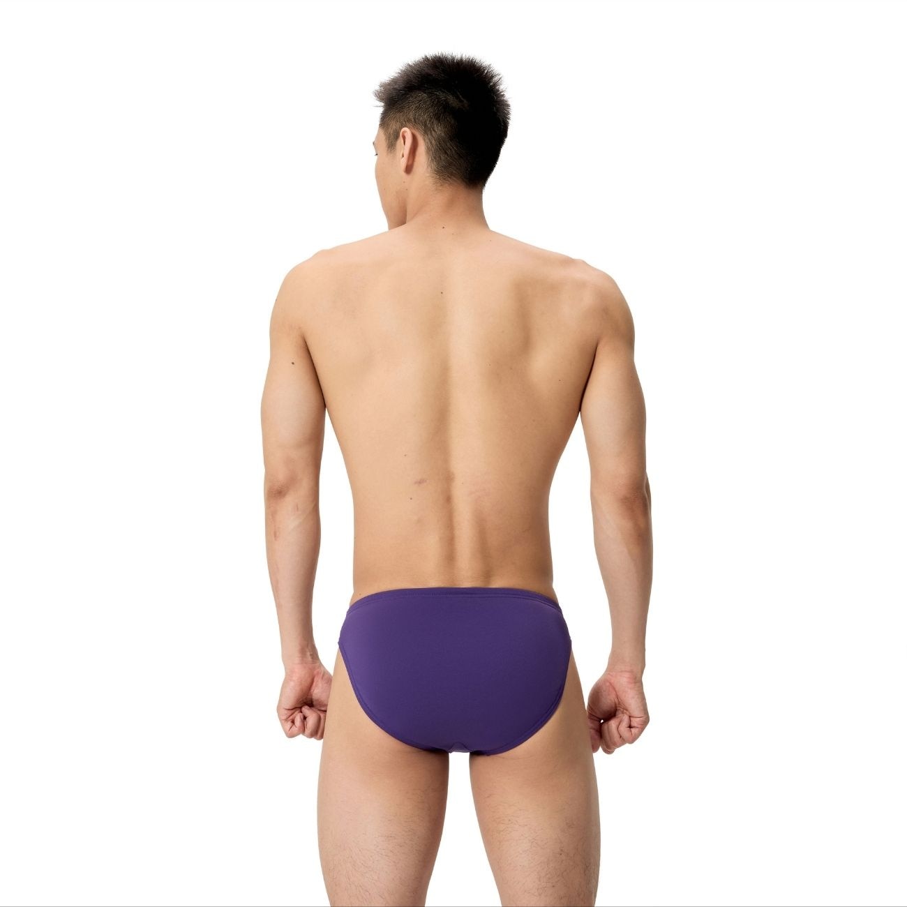 Bañador de natación para hombre Solid Brief Speedo - Morado Morado-3