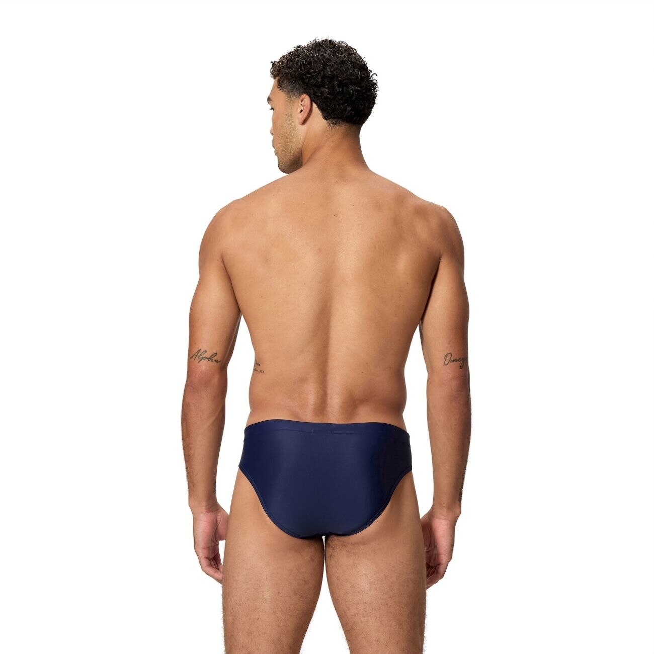 Bañador de natación para hombre Medly Logo Brief 7cm Speedo - Azul marino Azul marino-3