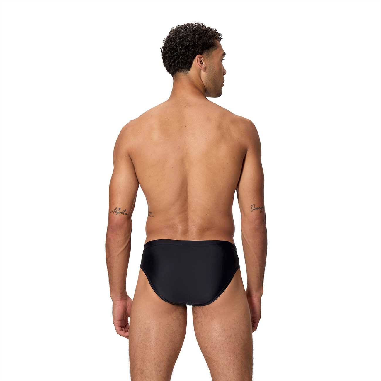 BAÑADOR HOMBRE BRIEF 7CM - Gris oscuro Gris oscuro-3