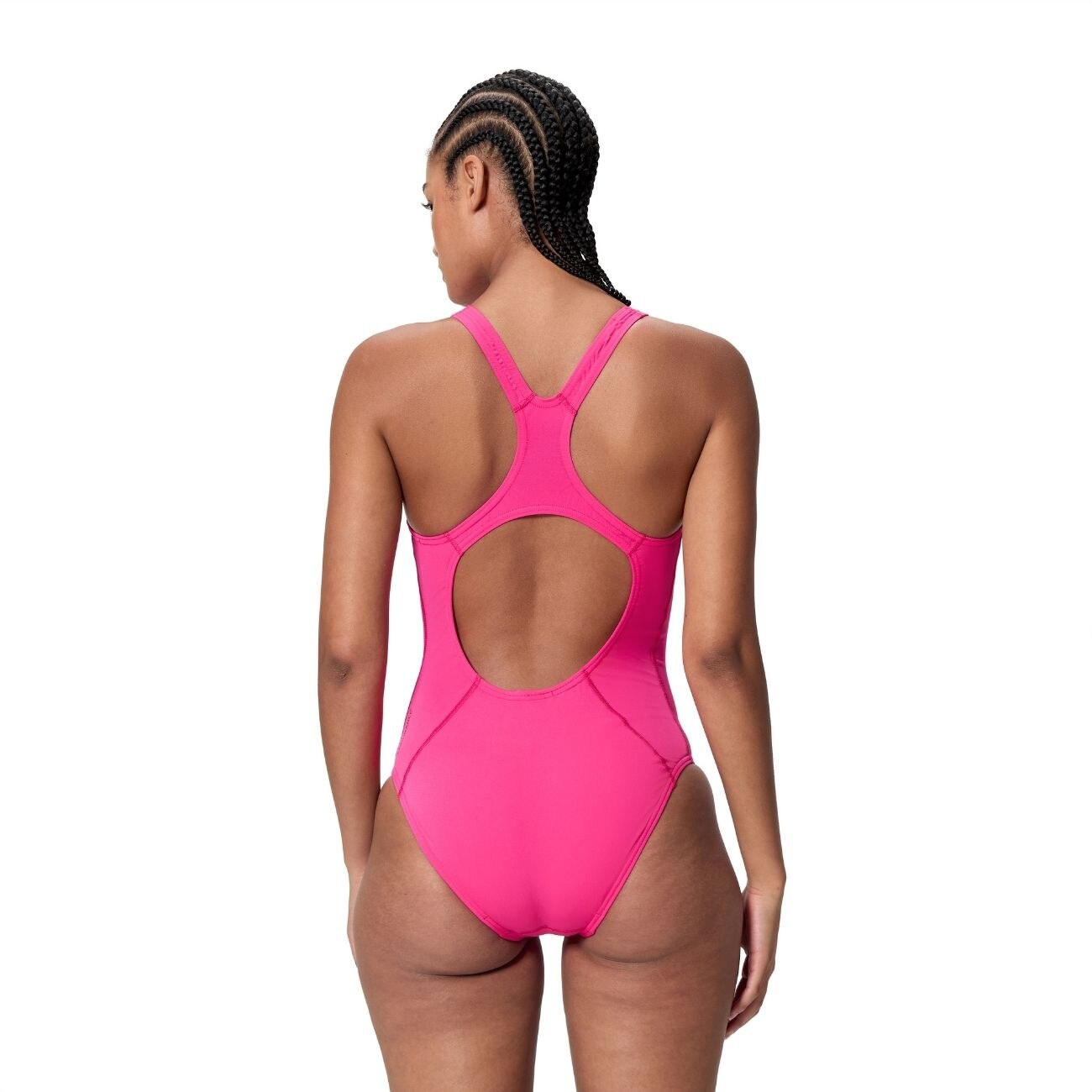 Bañador de natación de mujer Endurane+ Medalist One Piece Speedo - Rosa Rosa-3