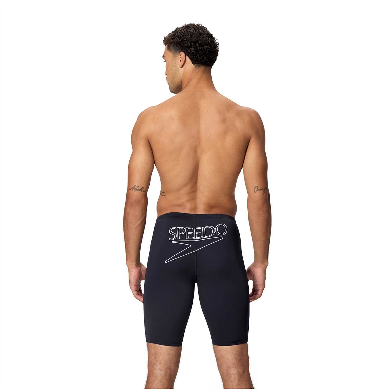 Bañador de natación para hombre Endurance+ Logo Jammer Speedo - Gris oscuro Gris oscuro-3