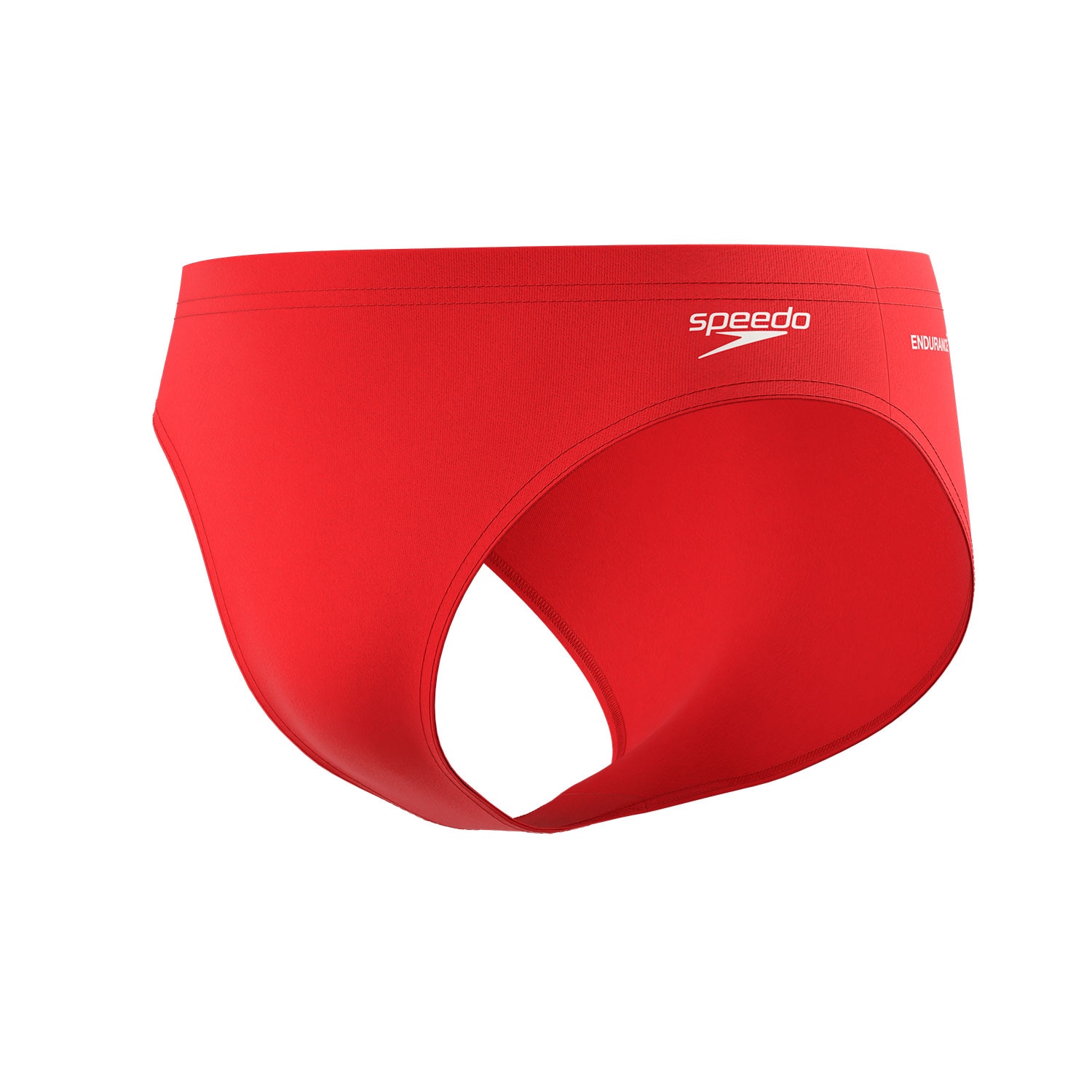 Bañador de natación para hombre Endurance+ Logo Brief 2.5" Speedo - Rojo Rojo-2