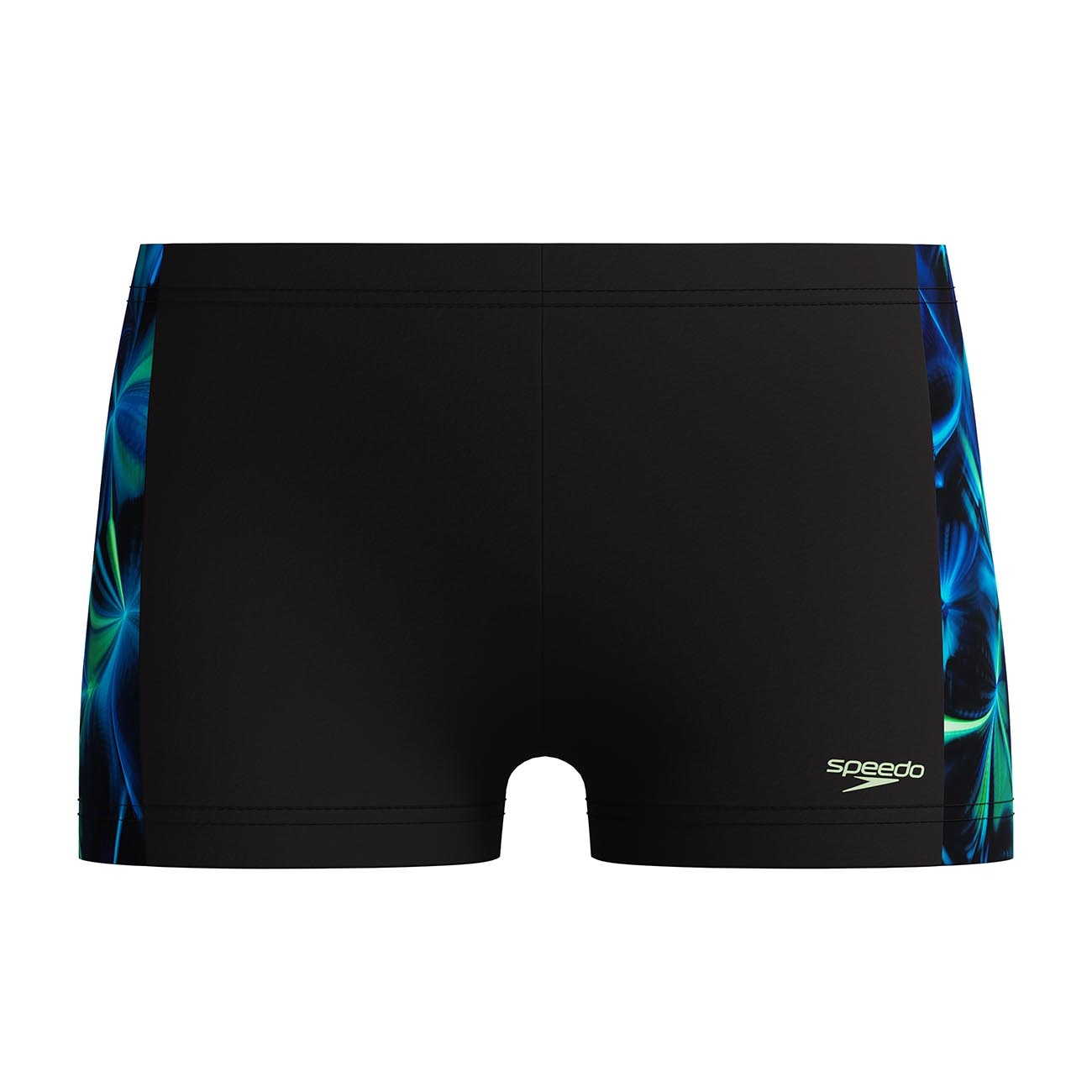 Bañador de natación para niños Print Panel Aquashort Speedo - Gris oscuro Gris oscuro-1