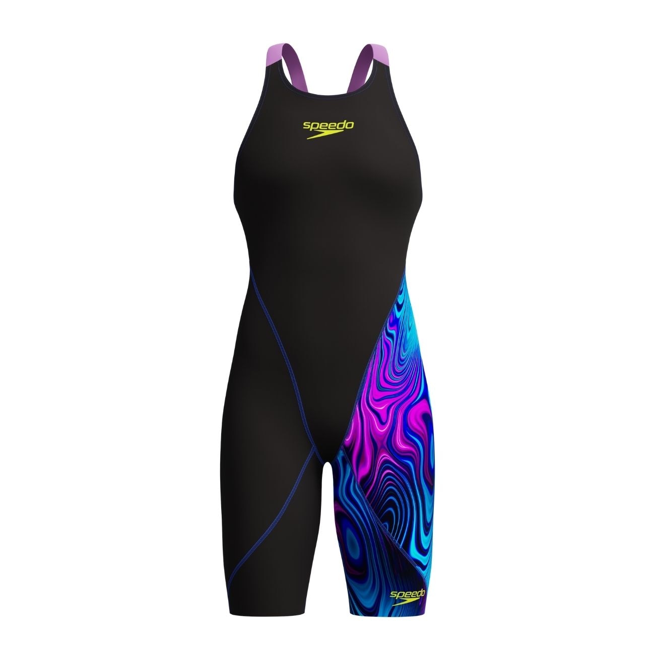 Speedo Bañador de natación para mujer Fastskin LZR Ignite Kneeskin Negro