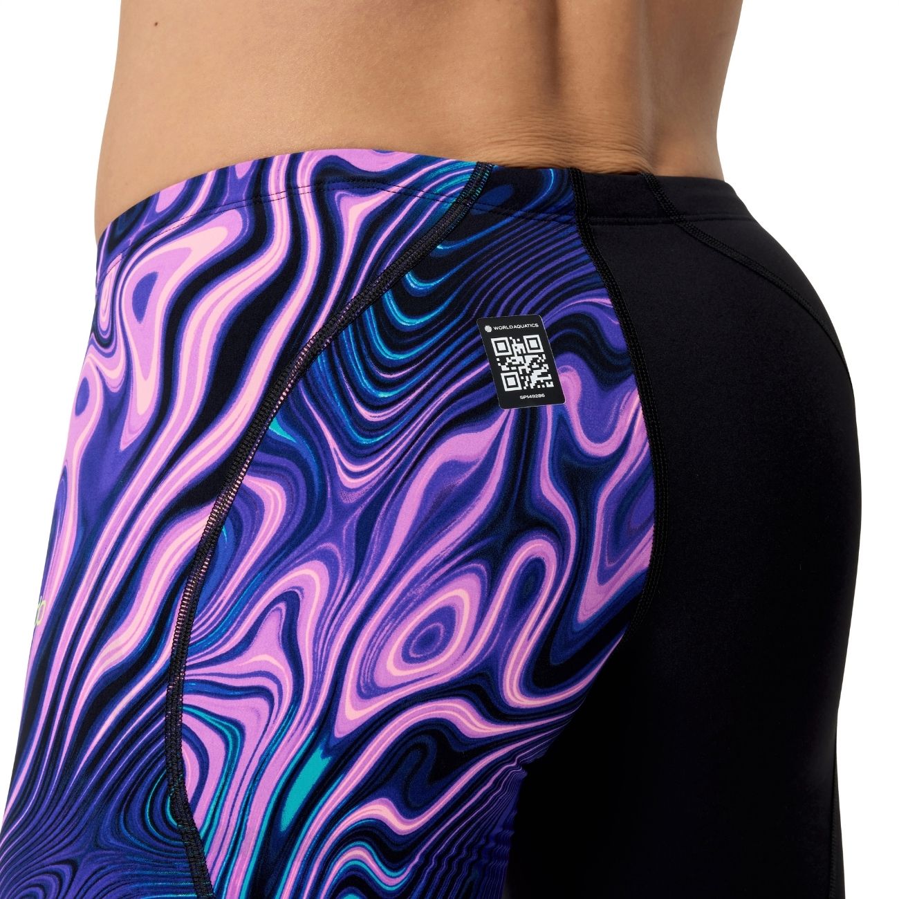 Bañador de natación para niños Fastskin LZR Ignite Jammer Speedo - Rosa Rosa-2