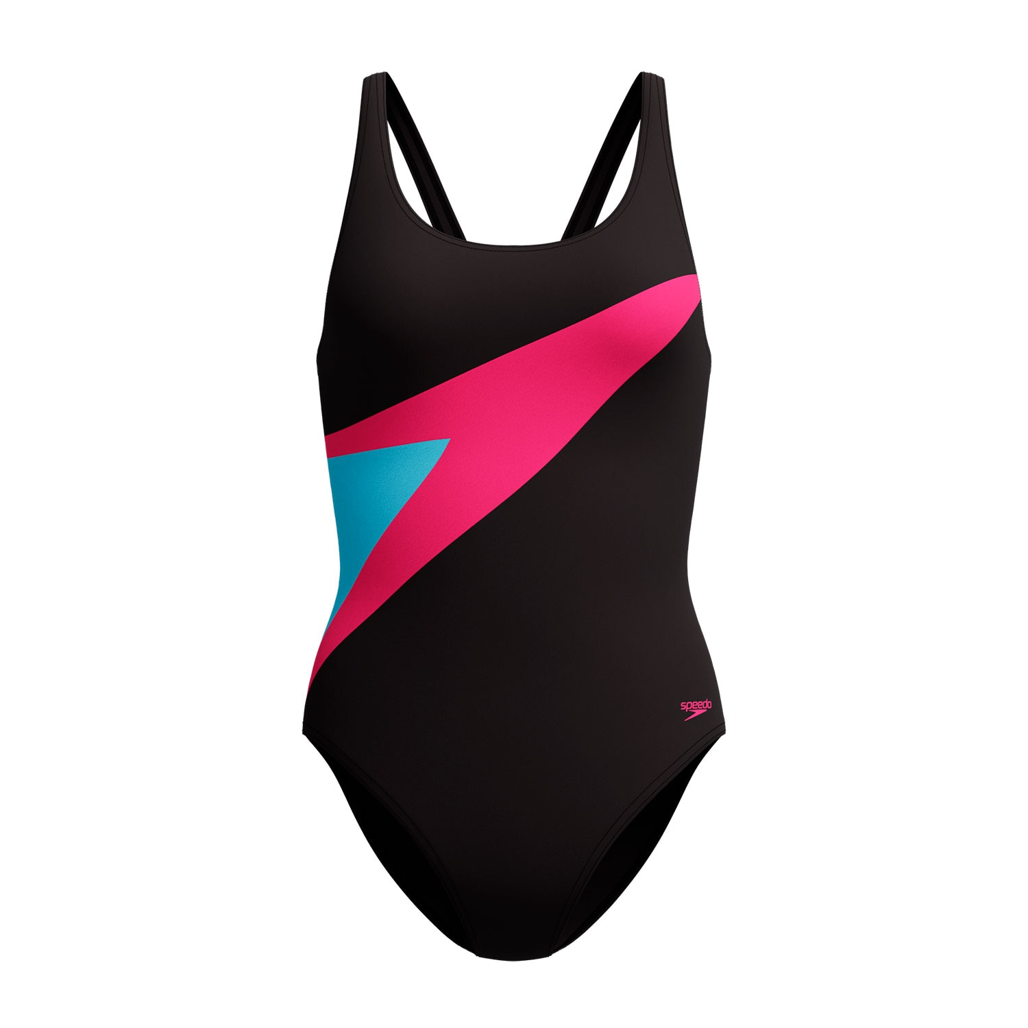 Speedo Bañador de natación para mujer Hyperboom Butterfly Back One Piece Azul marino