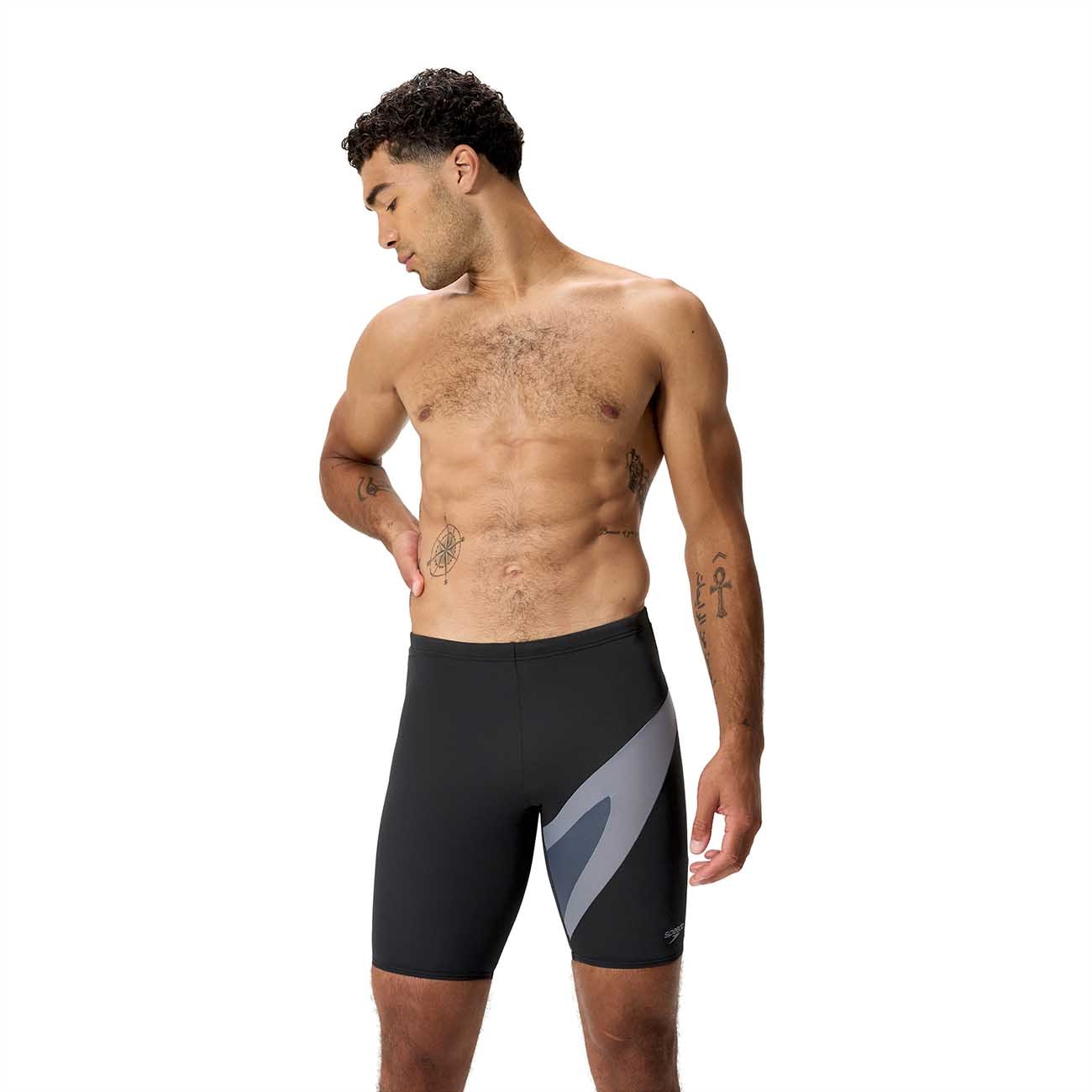Imagen 0 de Bañador de natación para hombre Hyperboom Jammer Speedo Gris oscuro