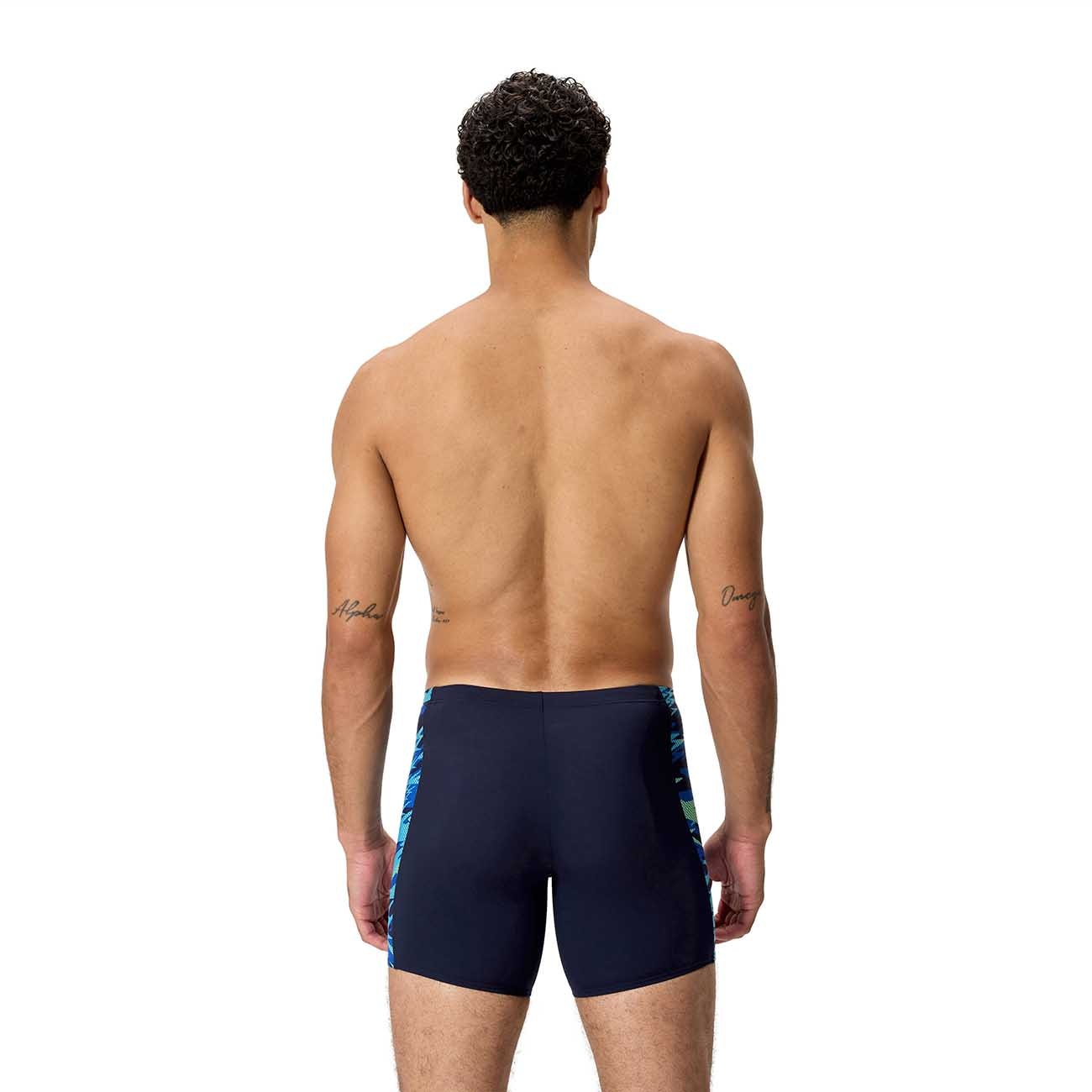 Bañador de natación para hombre Hyperboom Splice Mid Jammer Speedo - Azul marino Azul marino-3