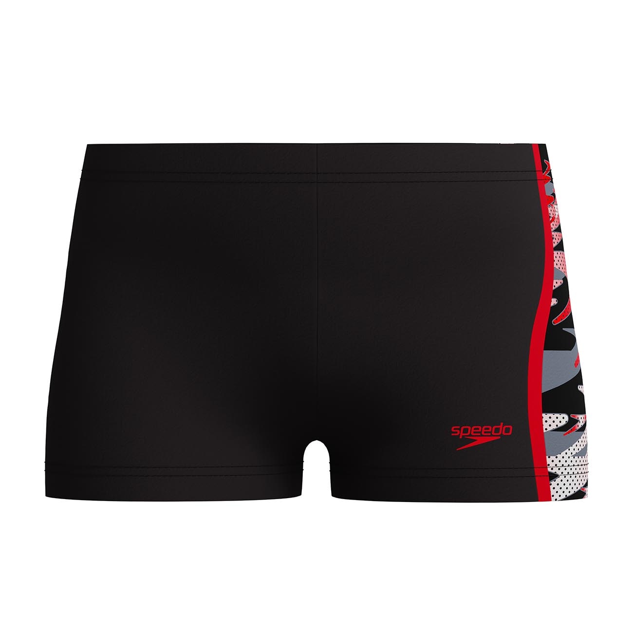 Speedo Bañador de natación para niños Hyperboom Splice Aquashort Negro