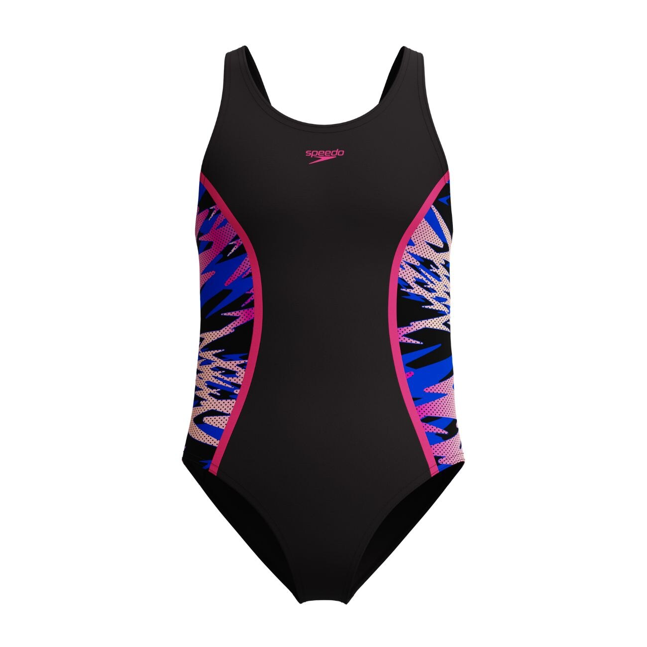 Speedo Bañador de natación para niñas Hyperboom Splice Muscleback Swimsuit Azul Turquesa