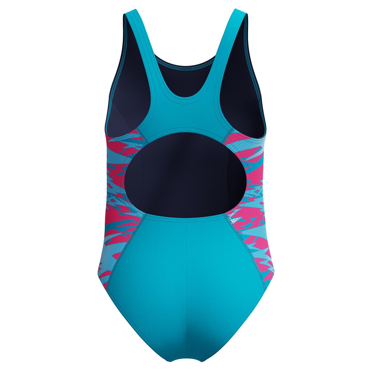 Bañador de natación para niños Hyperboom Splice Muscleback One Piece Speedo - Azul Azul-3