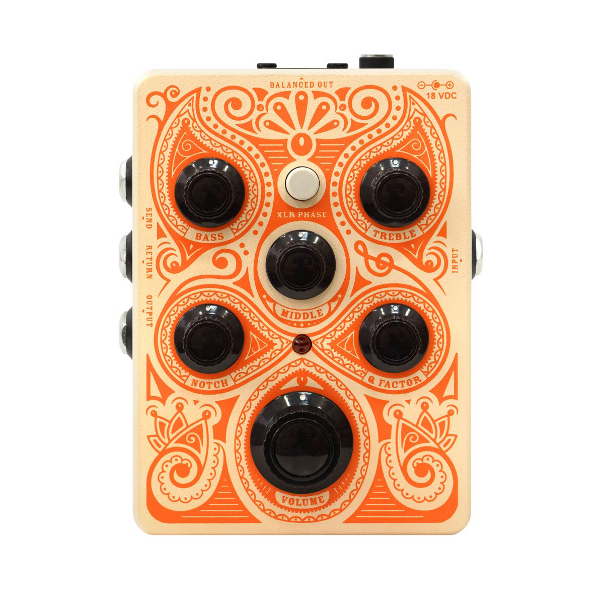 Preamplificador Orange Acoustic Pedal - Naranja Naranja-1