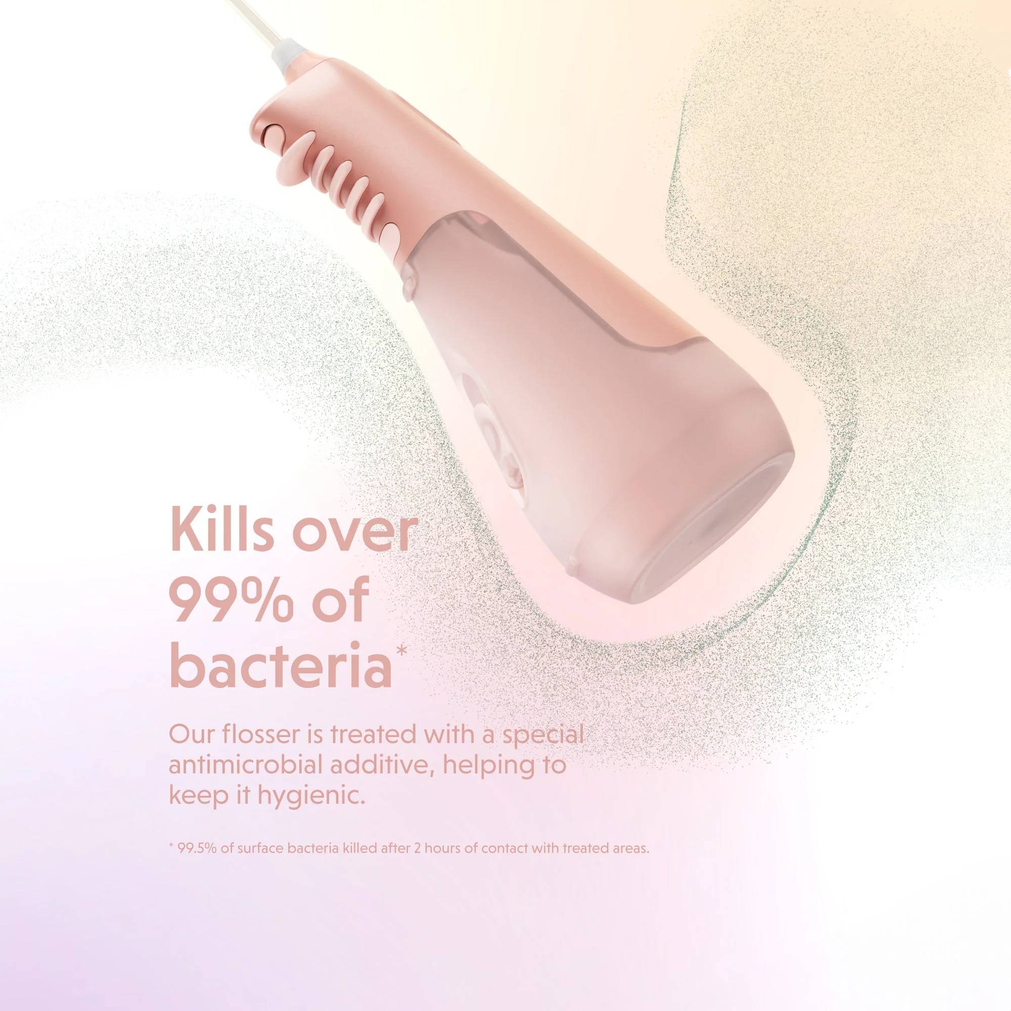 Imagen 7 de Irrigador dental Ordo Hydro Sonic Water Flosser color rosa tecnología sónica - Rosa Rosa