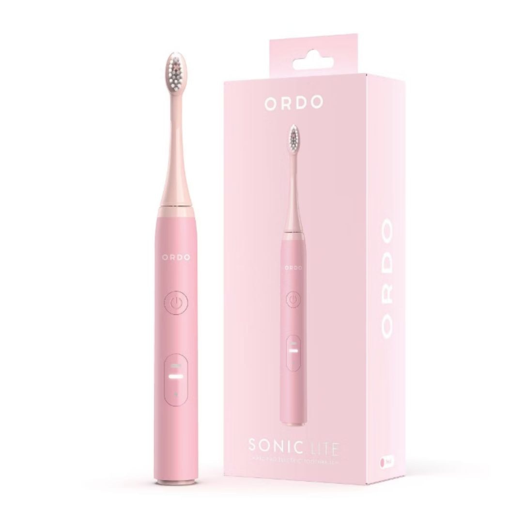 Imagen 0 de Cepillo de dientes eléctrico Ordo Lite rosa con 35.000 pulsos/min y batería de hasta 5 semanas Rosa