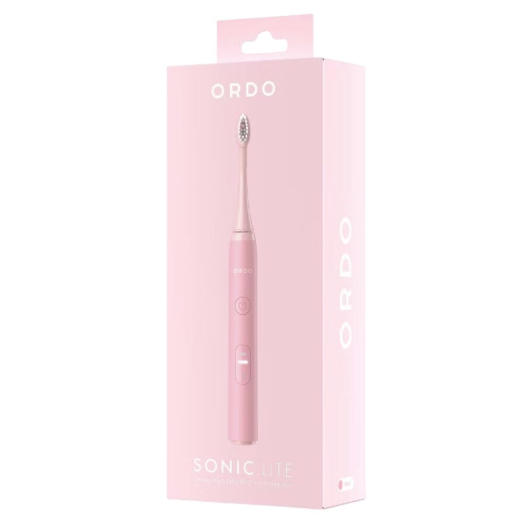 Imagen 2 de Cepillo de dientes eléctrico Ordo Lite rosa con 35.000 pulsos/min y batería de hasta 5 semanas - Rosa Rosa