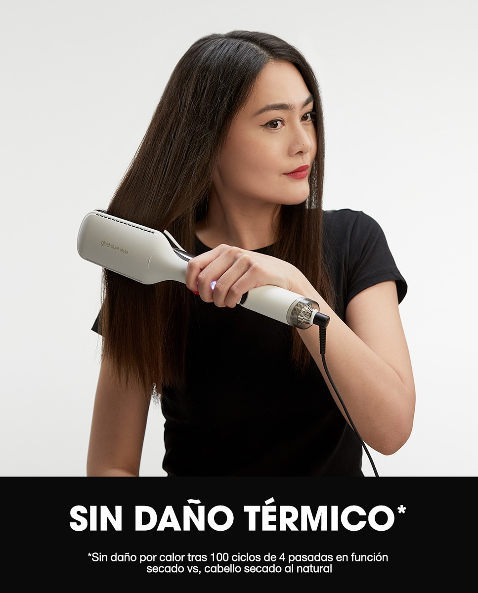 Secador y plancha de pelo 2 en 1 ghd duet blanca 3
