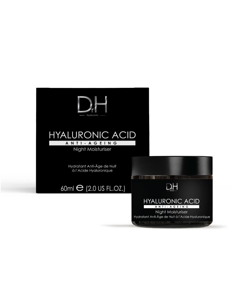 Crema hidratante de noche con ácido hialurónico Dr H 60ml - 700 60 ml 700-2
