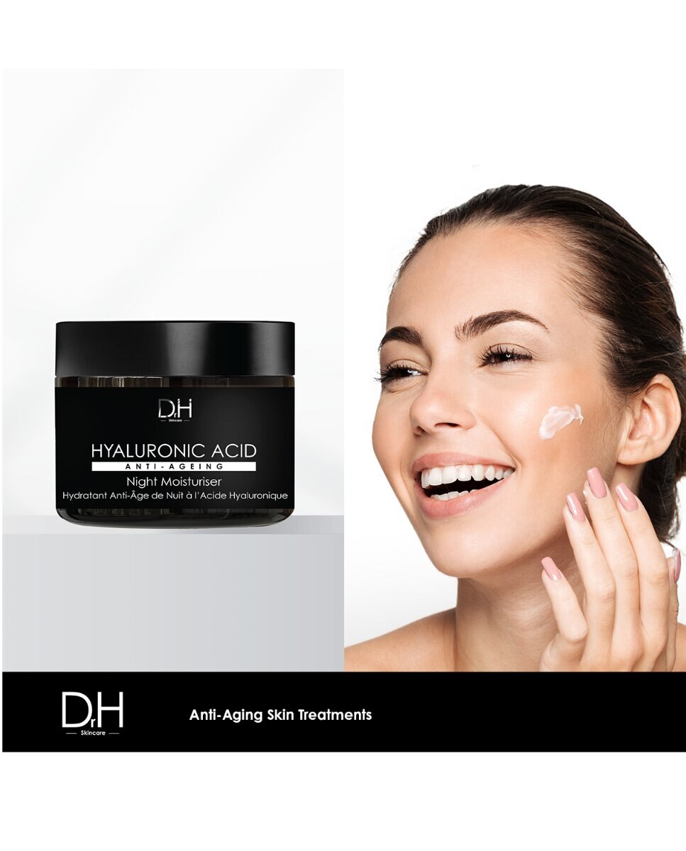Crema hidratante de noche con ácido hialurónico Dr H 60ml - 700 60 ml 700-3