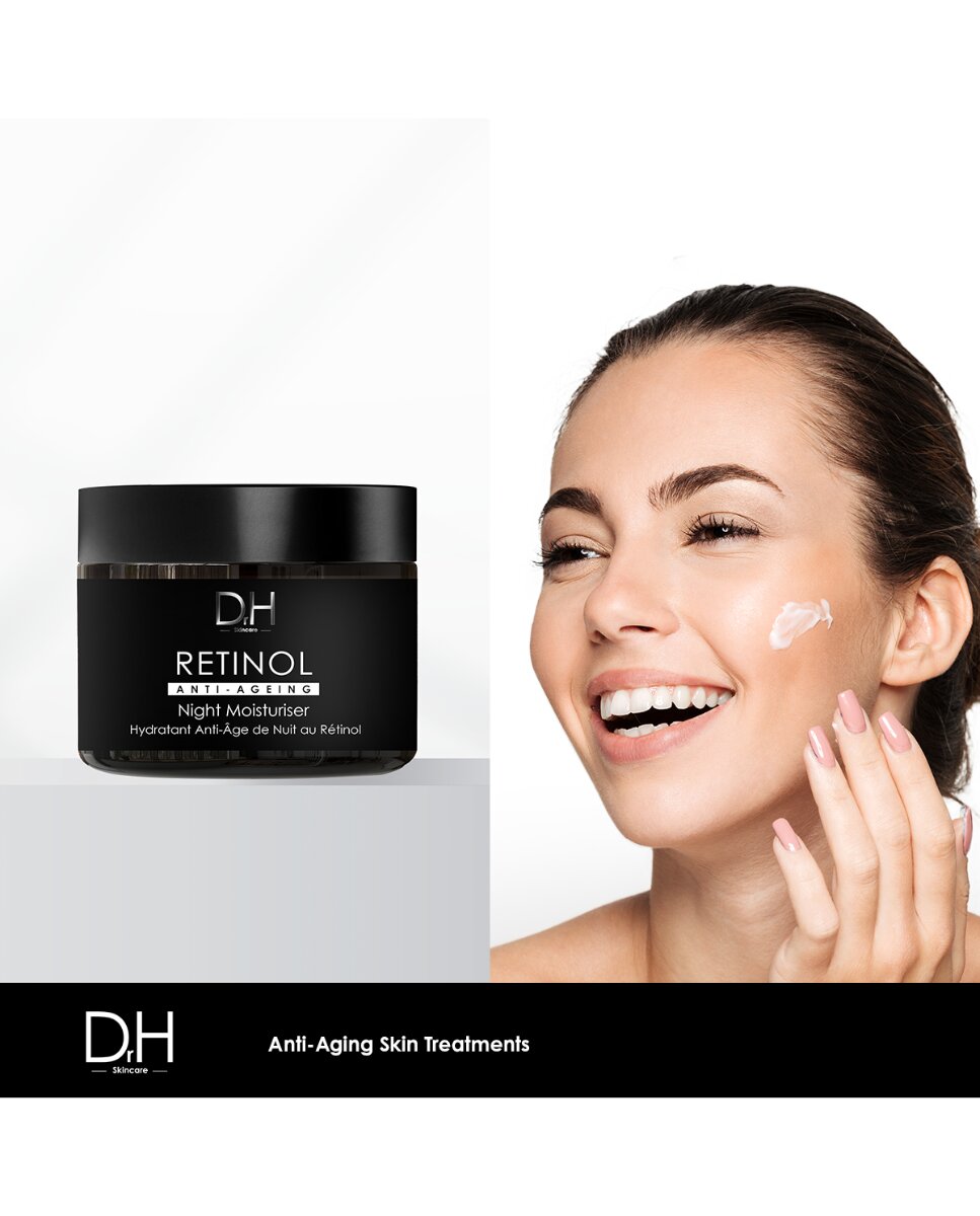 Crema hidratante de noche antiedad con retinol Dr H 60ml - 700 60 ml 700-3