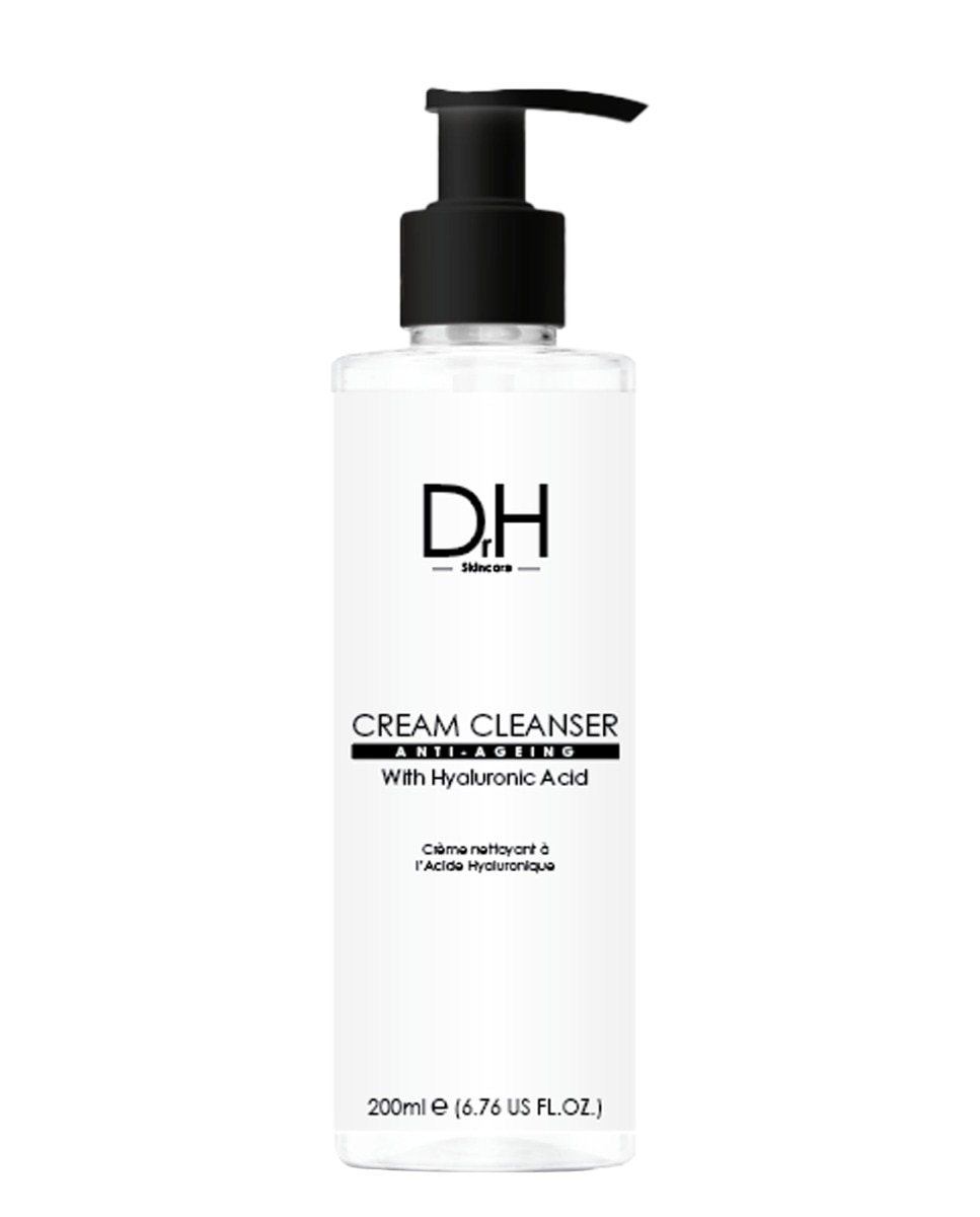 Imagen 0 de Crema limpiadora refinadora con ácido hialurónico y AHA Dr H 200ml 700