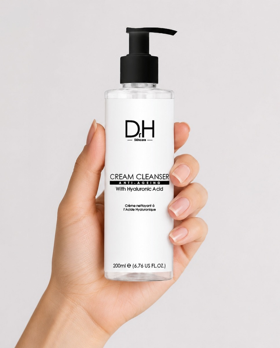 Crema limpiadora refinadora con ácido hialurónico y AHA Dr H 200ml - 700 200 ml 700-3